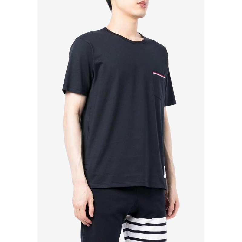 Name Tag Patch Crewneck T-shirt