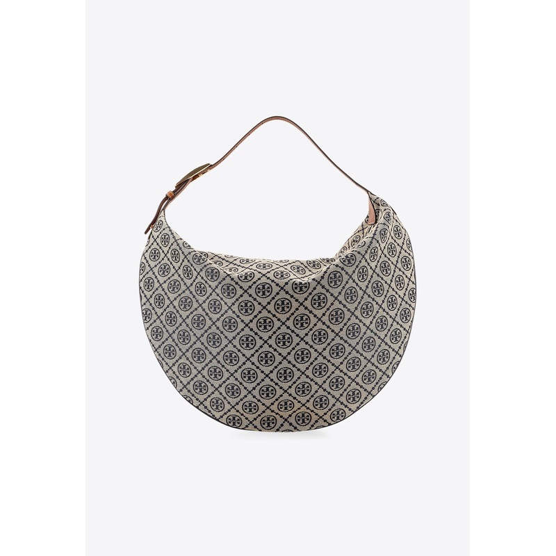 T-Monogram Balloon Jacquard Shoulder Bag