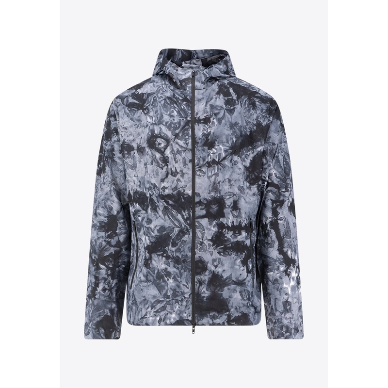 Tie-Dye Windbreaker Jacket