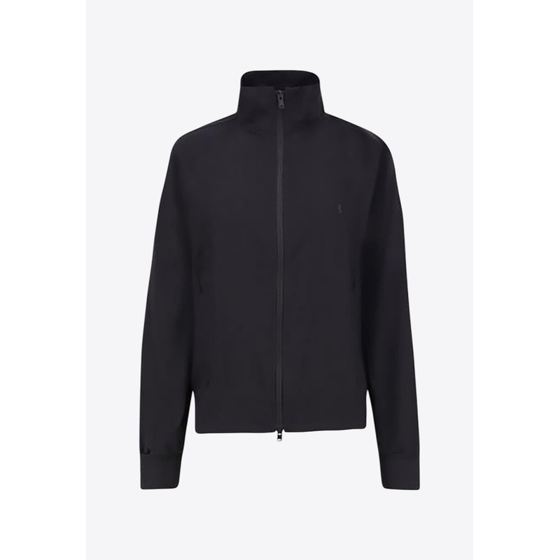 Zip-Up Logo Sweatshirt