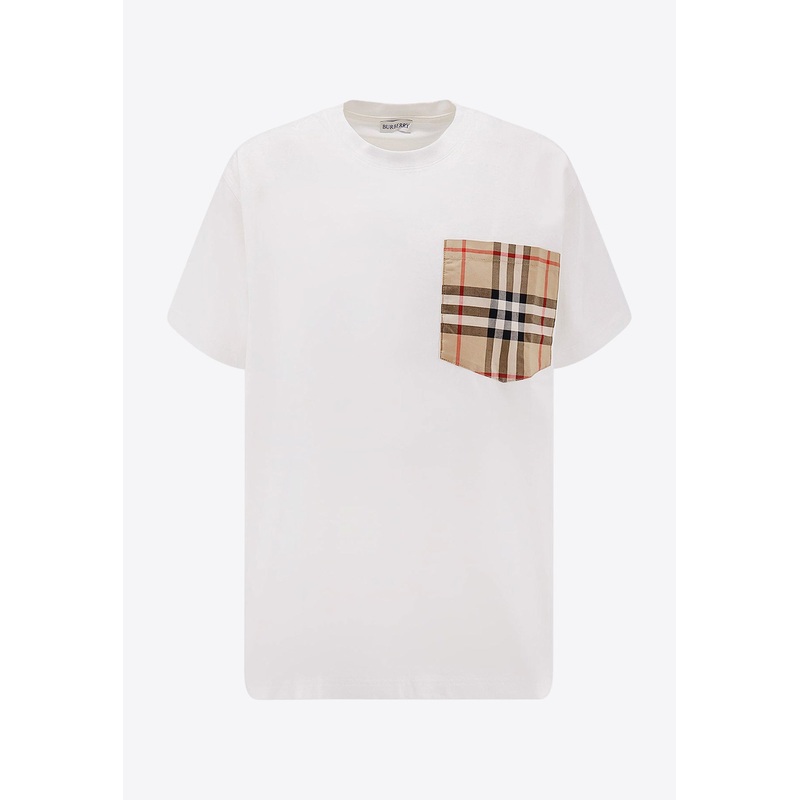 Checked Pocket T-shirt