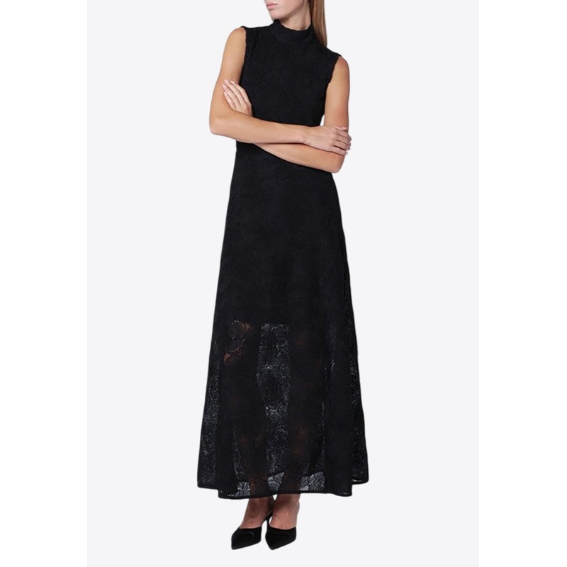 Floral Embroidered Maxi Dress