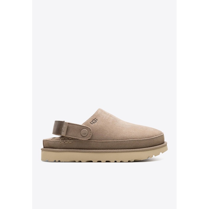 Goldenstar Suede Clogs