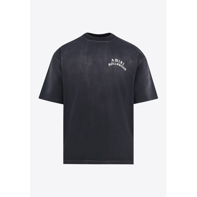 Hollywood-Print Short-Sleeved T-shirt