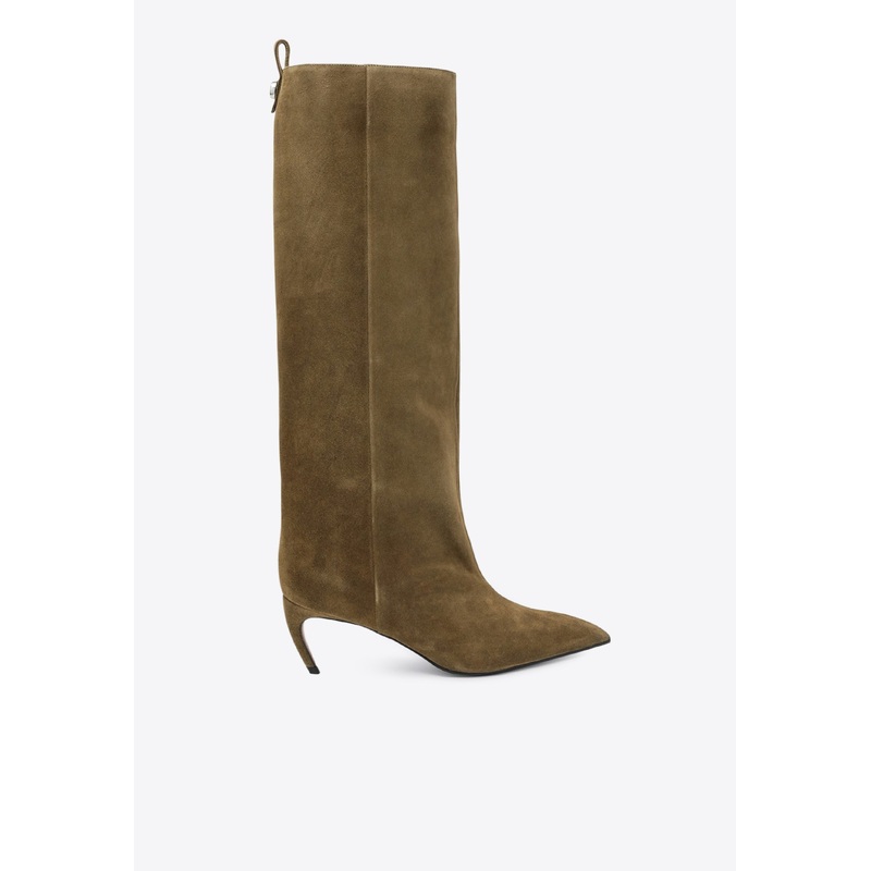 Lea 65 Knee-High Suede Boots