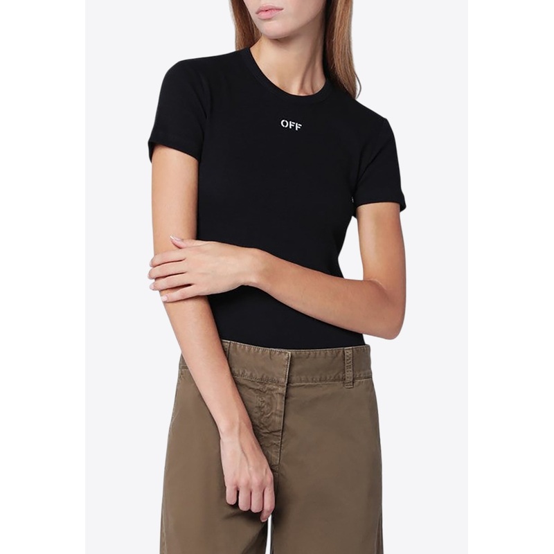 Logo-Embossed Short-Sleeved T-shirt