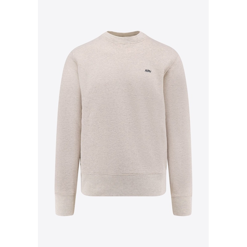 Logo-Embroidered Crewneck Sweatshirt