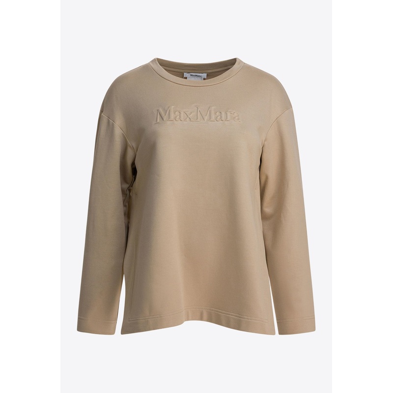 Logo-Patched Crewneck Sweatshirt