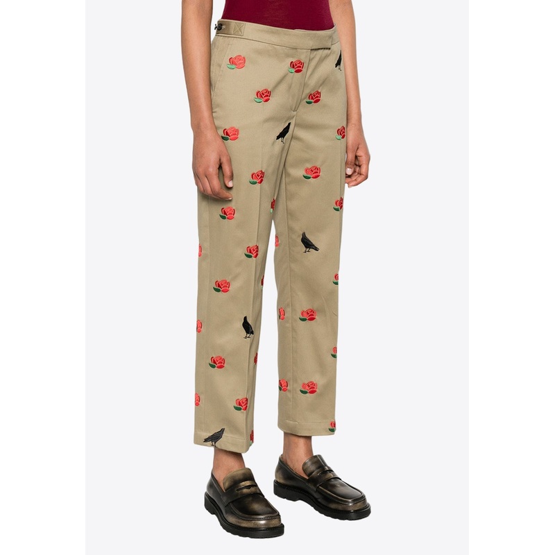 Raven and Roses Chino Pants