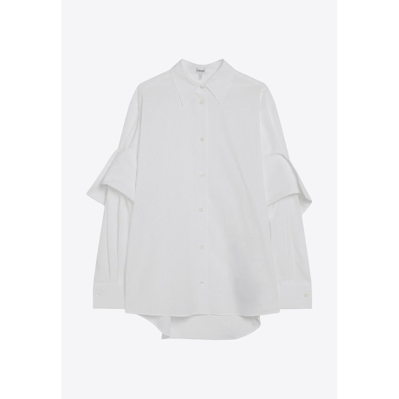 Shirt with Layered Long-Sleeves