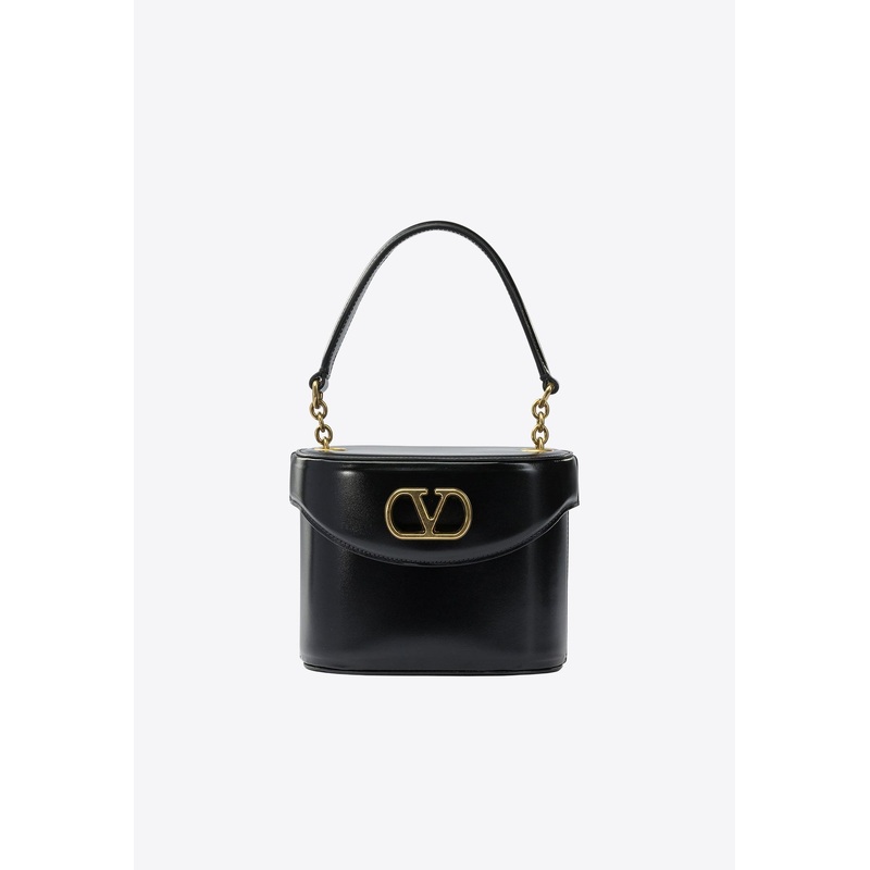 Vain Calf Leather Vanity Bag