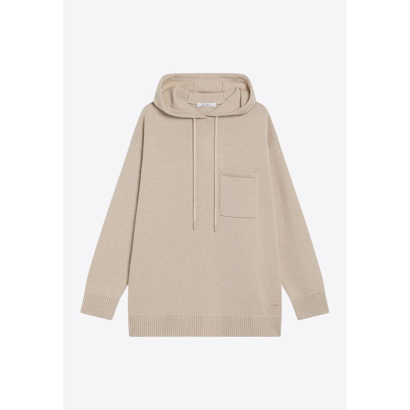 Wool and Cashmere Hooded Sweater