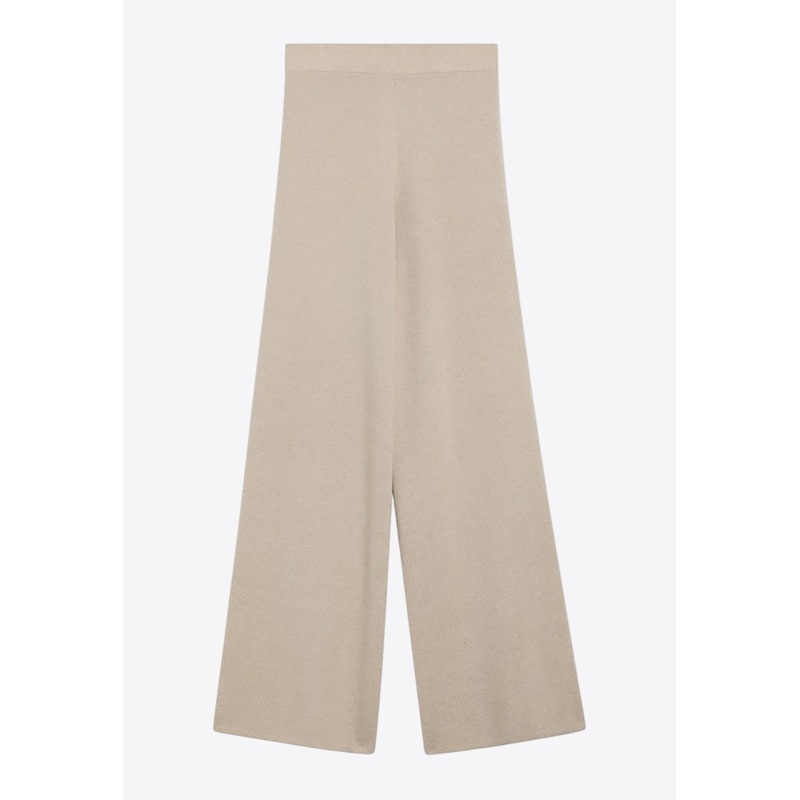 Wool and Cashmere Knit Pants