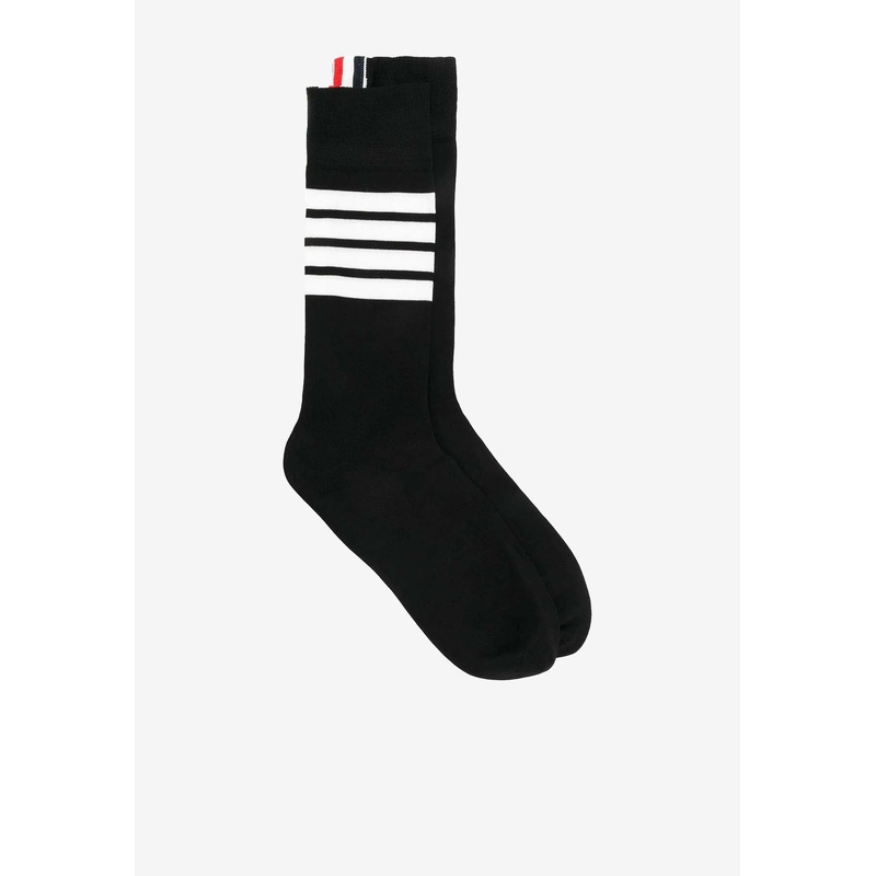 4-bar Stripes Mid-Calf Socks