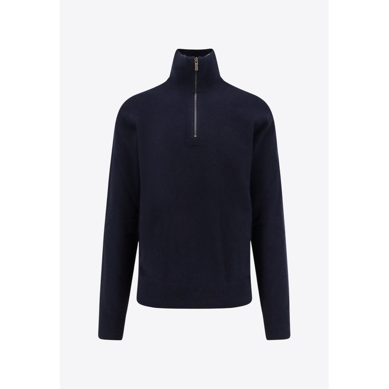 Half-Zip Turtleneck Sweater