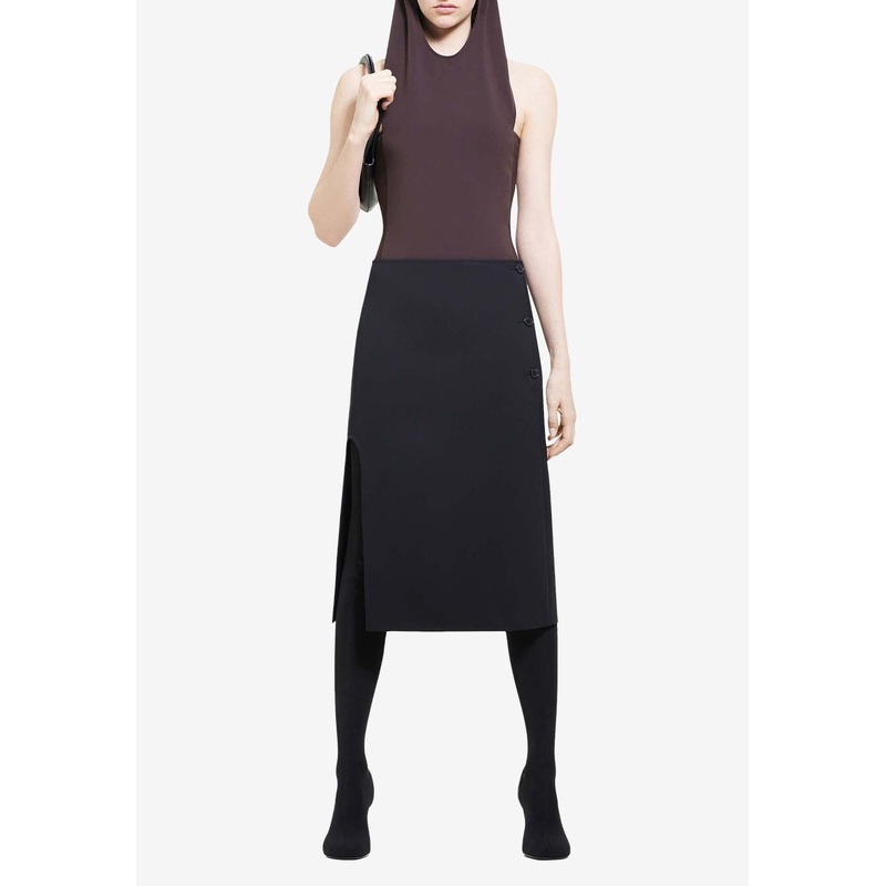 Hooded Sleeveless Bodysuit