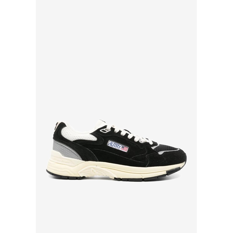 Hyperway Low-Top Suede Sneakers