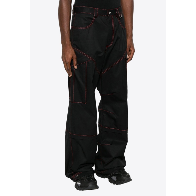 Logo Cargo Pants