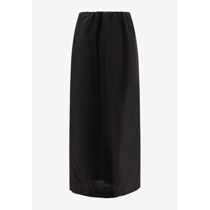 Saul Silk-Blend Midi Skirt