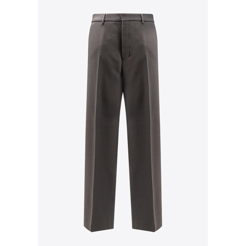 Wool Wide-Leg Pants