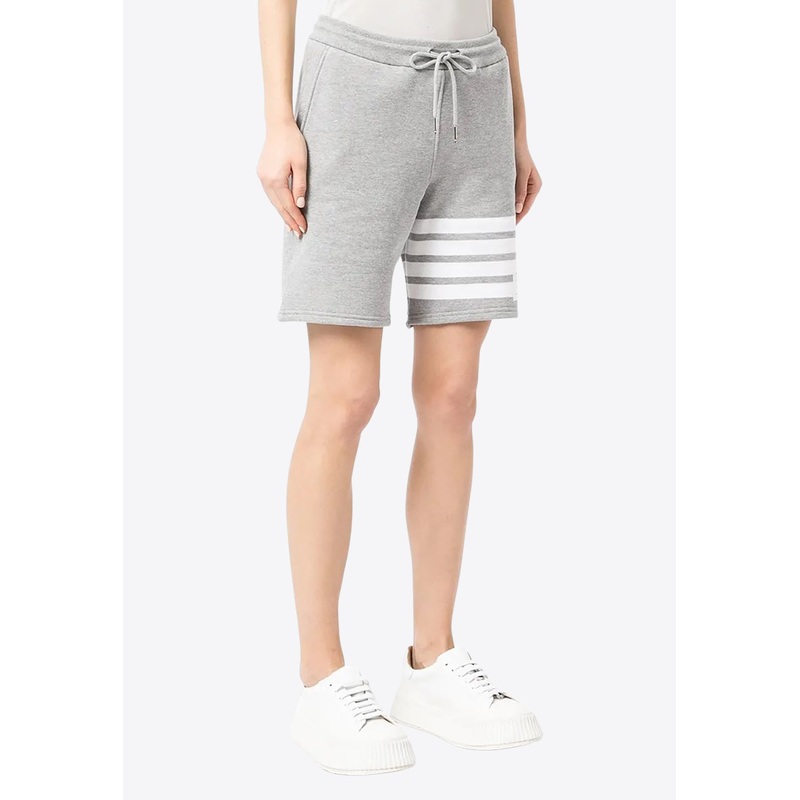 4-bar Stripes Loopback Track Shorts