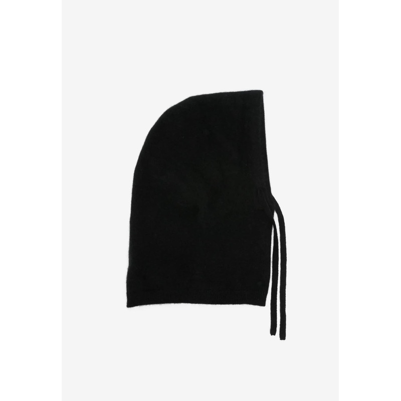Brushed-Effect Balaclava with Drawstring