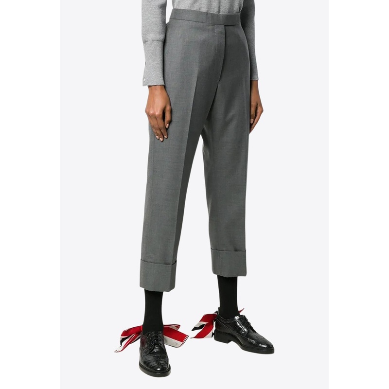 Classic Backstrap Turn-Up Pants