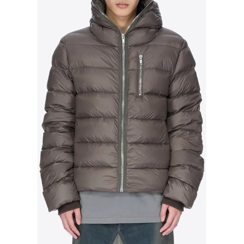 Gimp Hooded Down Jacket