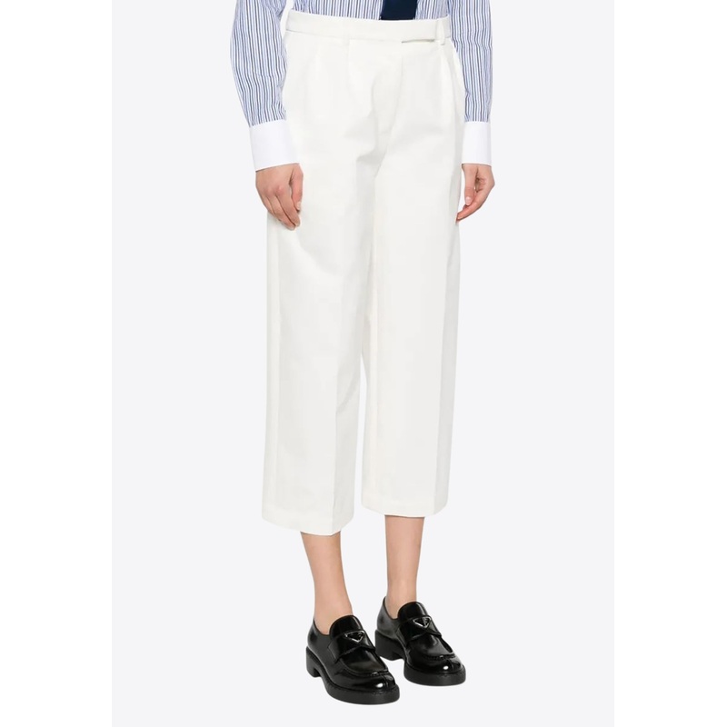Grosgrain Loop Cropped Pants