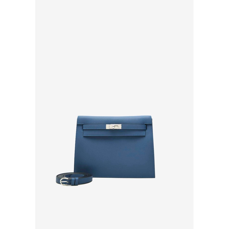 Kelly Danse in Bleu Tie Swift with Palladium Hardware