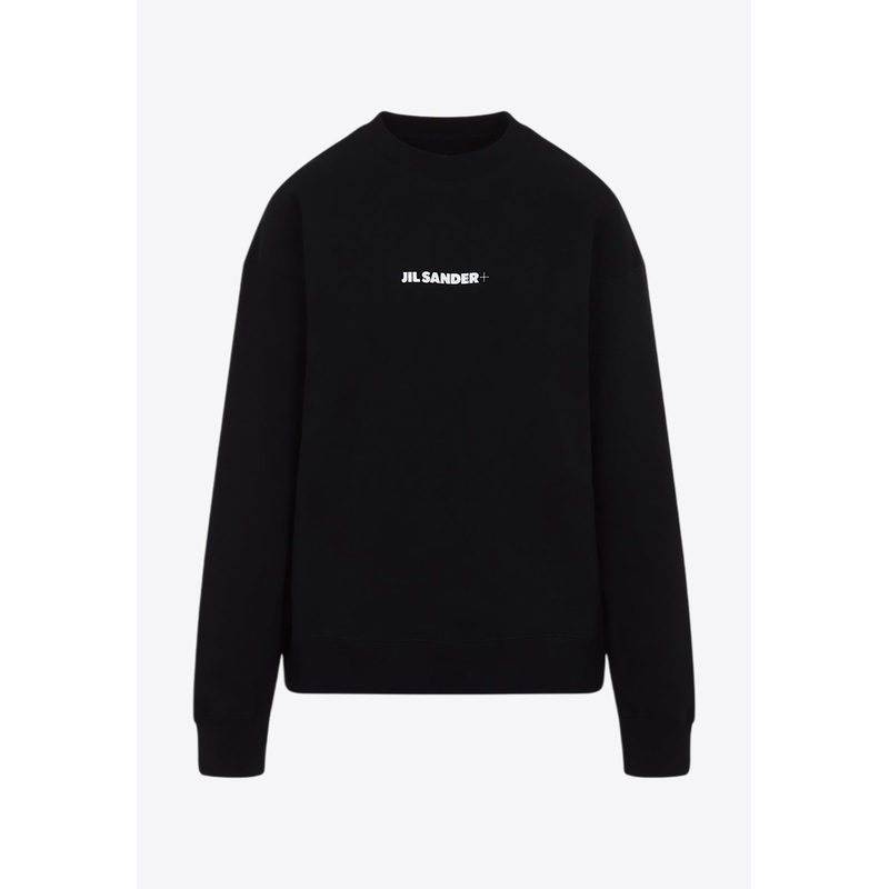 Logo-Print Long-Sleeved Sweatshirt