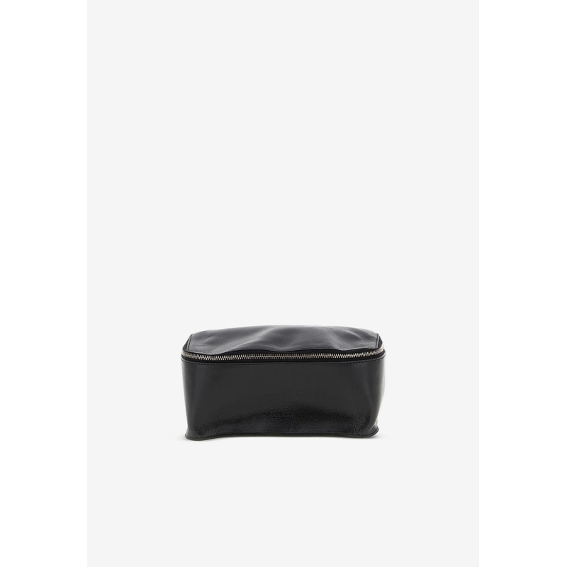 Medium Leather Pouch Bag