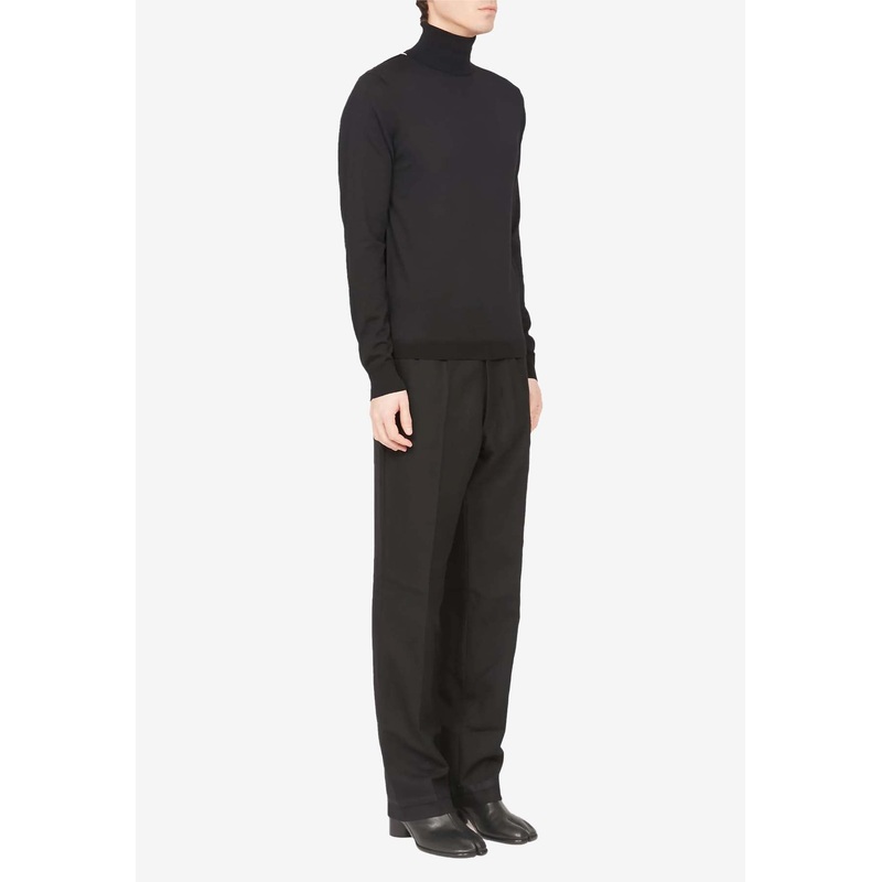 Roll Neck Merino-Wool Sweater