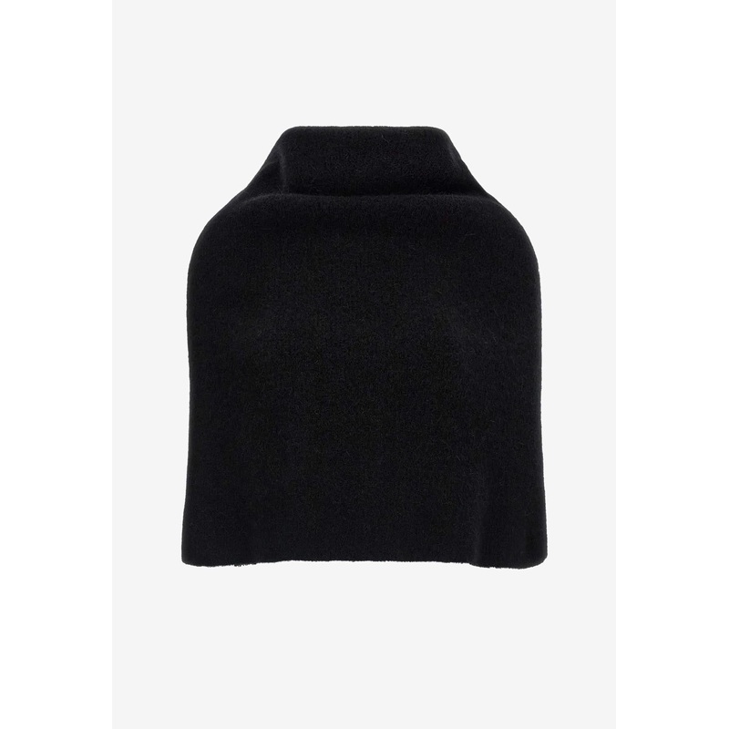 Runway Knitted Alpaca Cowl