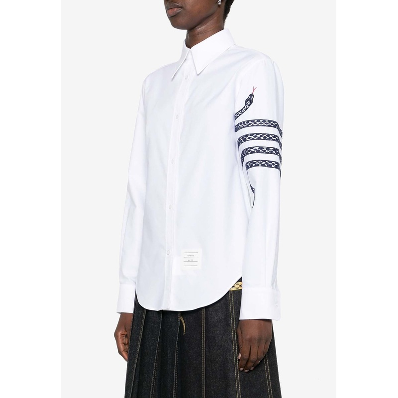 Snake 4-bar Long-Sleeved Shirt