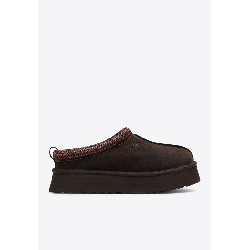 Tazz II Suede Flatform Mules