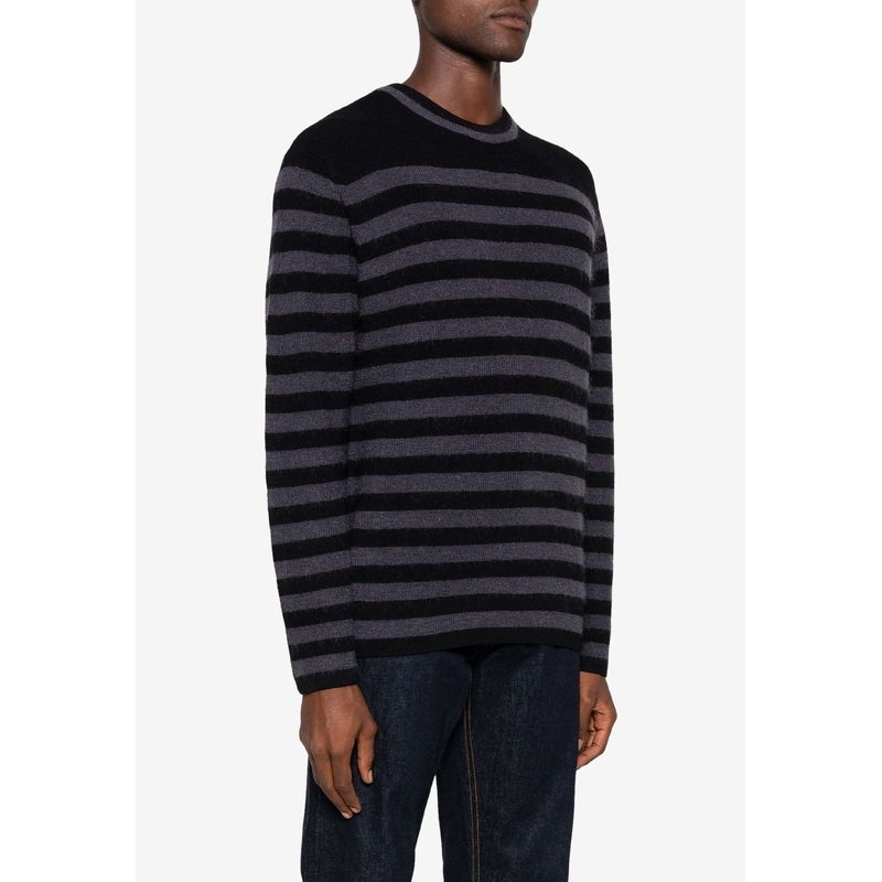 Wool Blend Striped Sweater