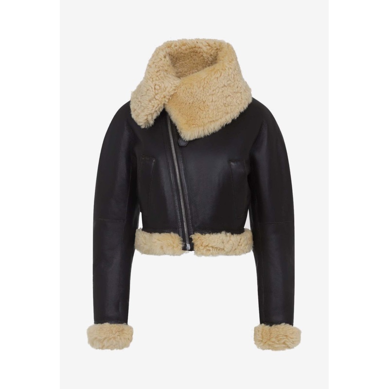 Aviatore Shearling Leather Jacket