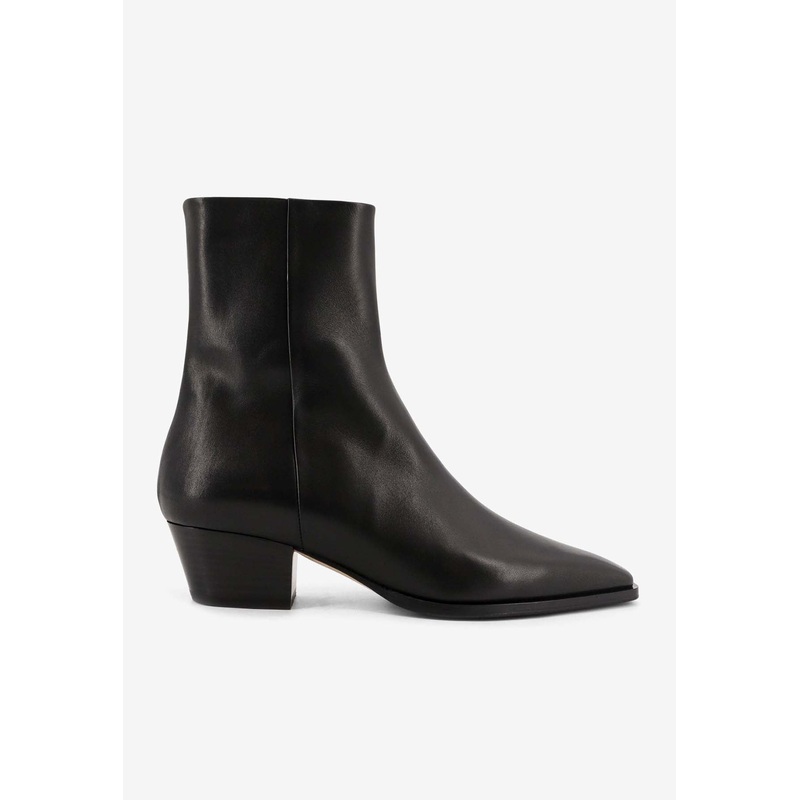 Baba 40 Leather Ankle Boots