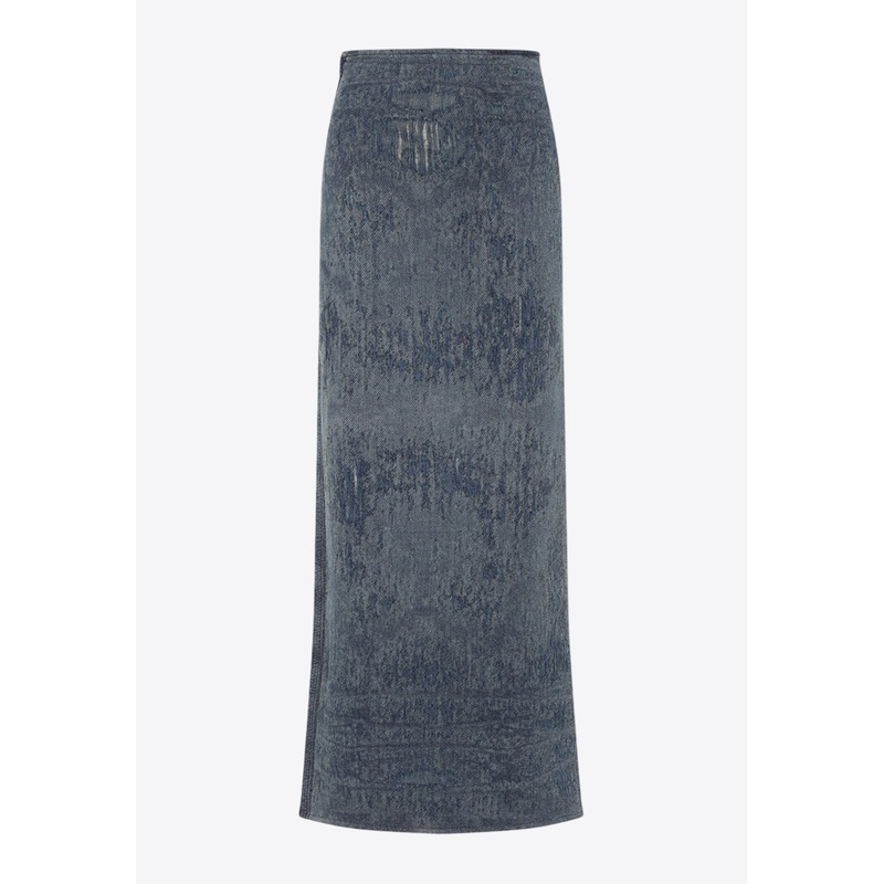 De-Megan Slim Maxi Skirt