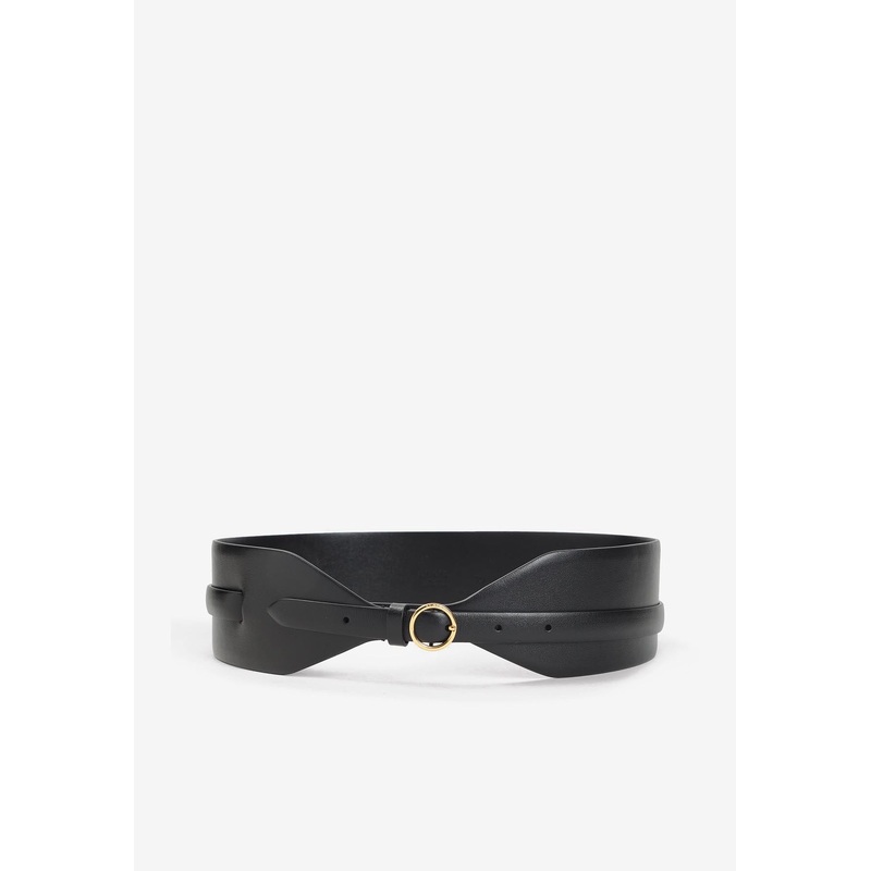 Double Wide Leather Belt