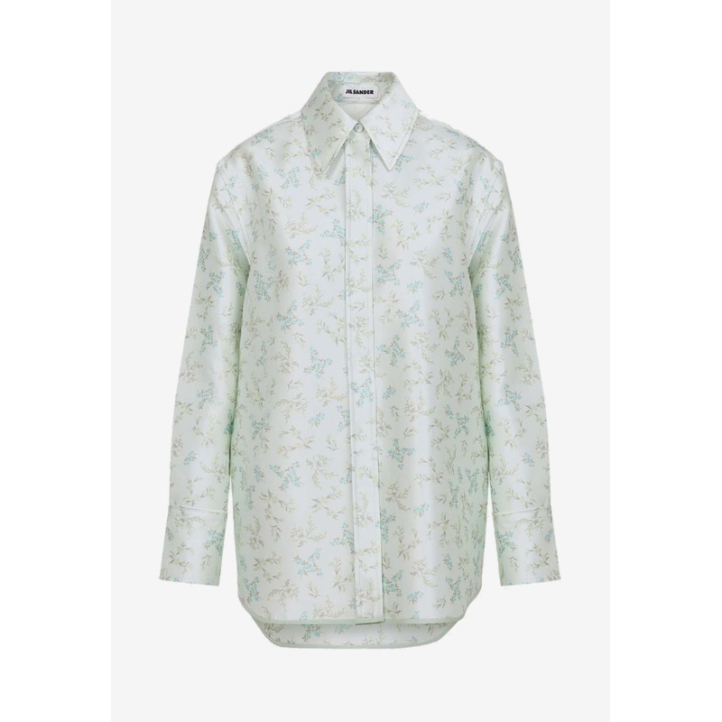Floral Long-Sleeved Shirt