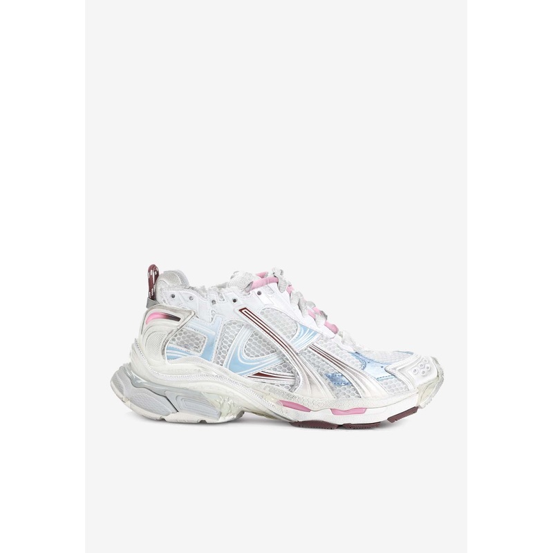 Gradient Runner Nylon and Mesh Sneakers