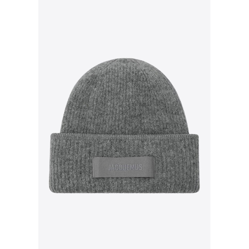 Gros Grain Ribbed Alpaca Beanie