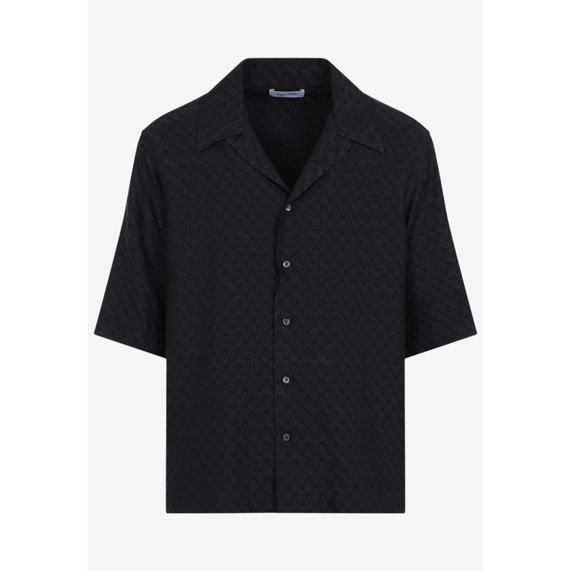 Jacquard Short-Sleeved Shirt