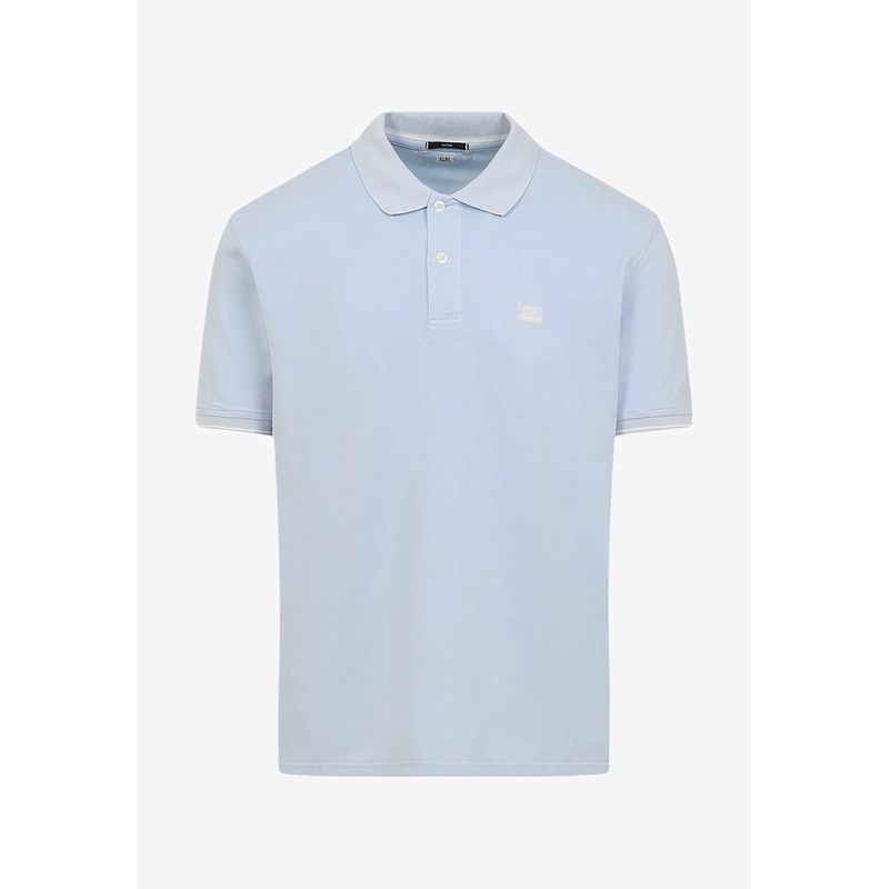 Logo-Patch Polo T-shirt