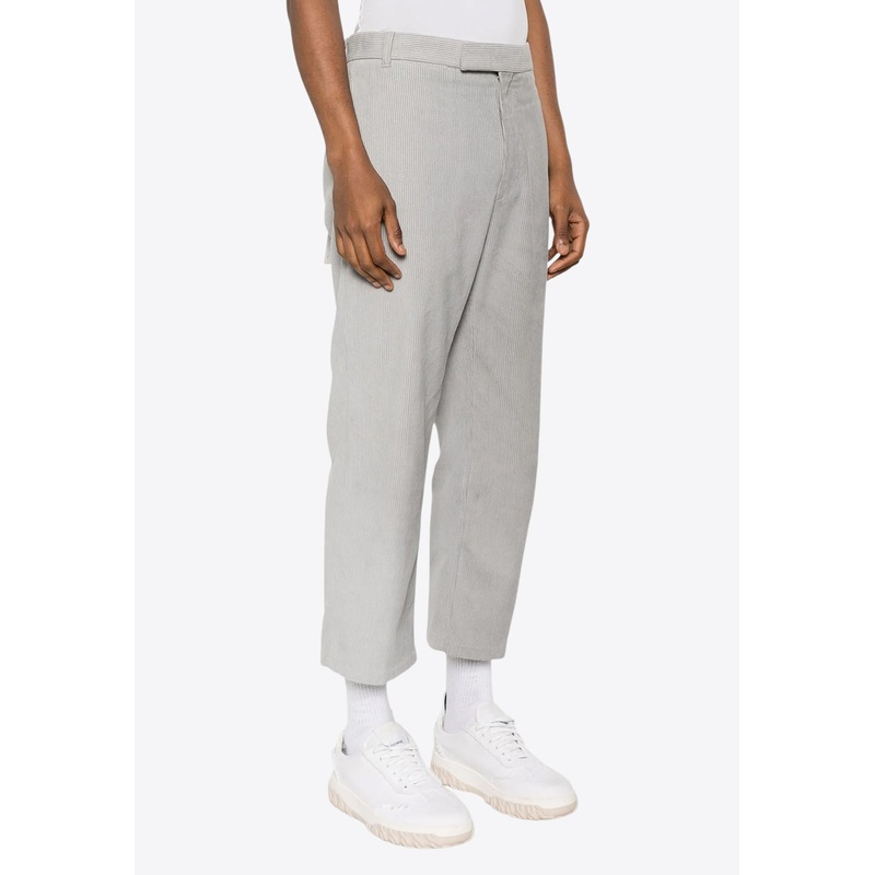 Mid-Rise Straight-Leg Pants
