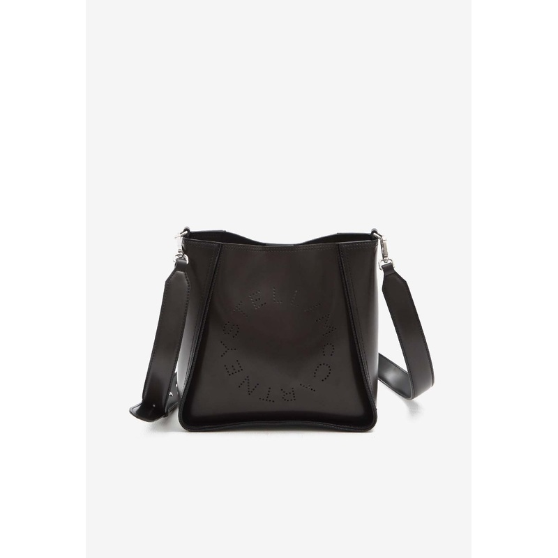 Perforated Logo Square Shoulder Bag