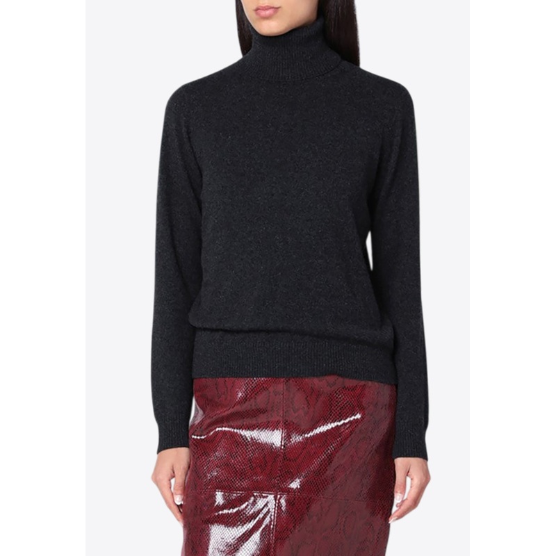 Turtleneck Sweater in Cashmere