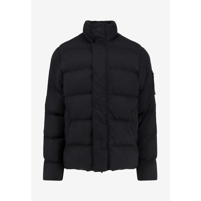 Twill Wool Down Jacket